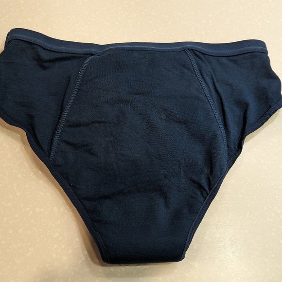 Super Leakproof Cotton Modal Underwear Full Gusset Bikini (KT by Knix) Size L - Picture 3 of 5